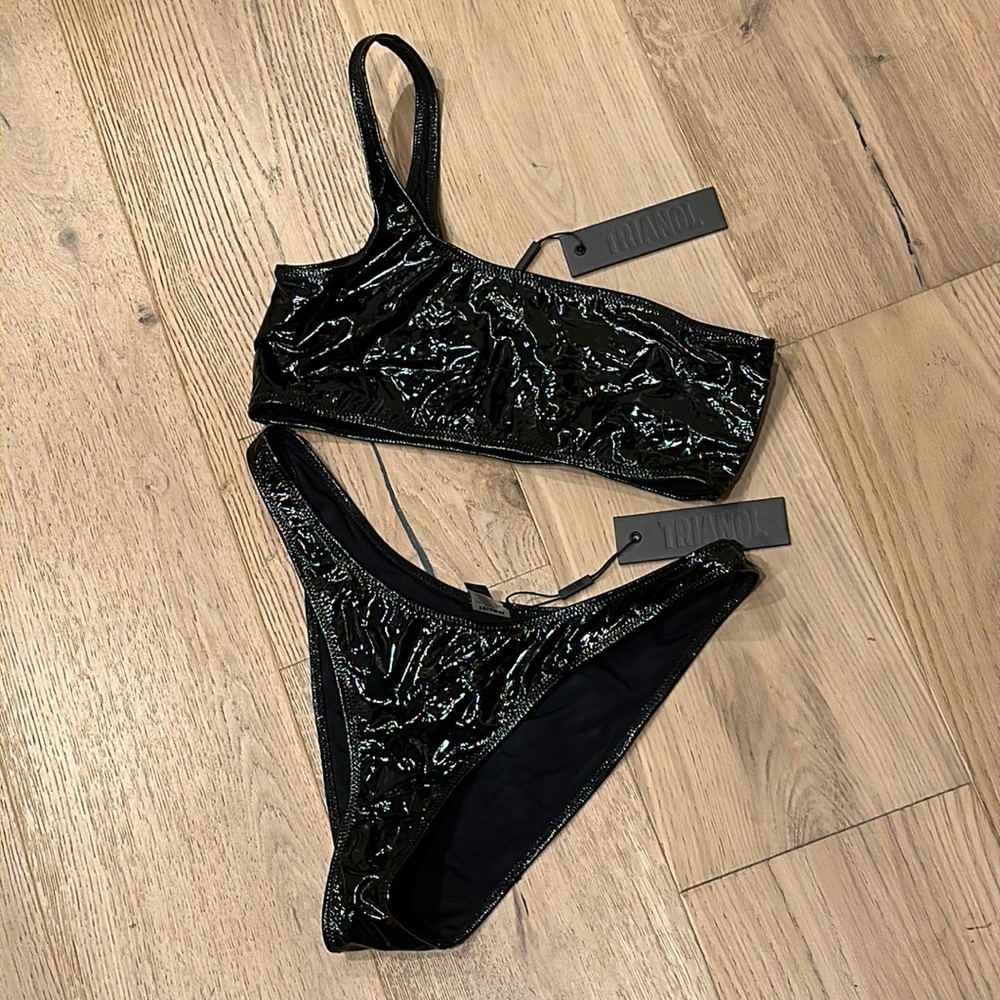 Triangle Latex bikini